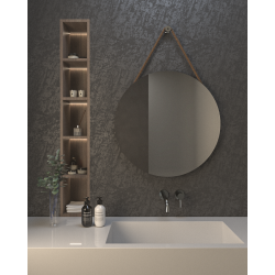 Κρεμαστός Καθρέπτης Με Σχοινί Circle Rope Φ70 εκ.